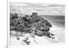 ¡Viva Mexico! B&W Collection - Tulum Riviera Maya VI-Philippe Hugonnard-Framed Photographic Print