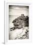 ¡Viva Mexico! B&W Collection - Tulum Riviera Maya VII-Philippe Hugonnard-Framed Photographic Print