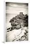 ¡Viva Mexico! B&W Collection - Tulum Riviera Maya VII-Philippe Hugonnard-Framed Photographic Print