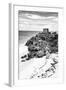 ¡Viva Mexico! B&W Collection - Tulum Riviera Maya VIII-Philippe Hugonnard-Framed Photographic Print