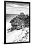 ¡Viva Mexico! B&W Collection - Tulum Riviera Maya VIII-Philippe Hugonnard-Framed Photographic Print