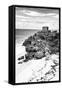 ¡Viva Mexico! B&W Collection - Tulum Riviera Maya VIII-Philippe Hugonnard-Framed Stretched Canvas