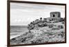 ¡Viva Mexico! B&W Collection - Tulum Riviera Maya-Philippe Hugonnard-Framed Photographic Print