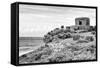 ¡Viva Mexico! B&W Collection - Tulum Riviera Maya-Philippe Hugonnard-Framed Stretched Canvas