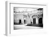 ¡Viva Mexico! B&W Collection - Urban Scene in Izamal II-Philippe Hugonnard-Framed Photographic Print