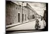 ¡Viva Mexico! B&W Collection - Urban Scene in Izamal V-Philippe Hugonnard-Mounted Photographic Print