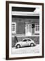 ¡Viva Mexico! B&W Collection - VW Beetle Car-Philippe Hugonnard-Framed Photographic Print