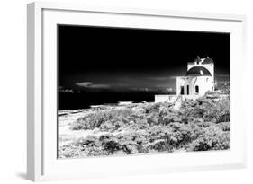 ¡Viva Mexico! B&W Collection - White House - Isla Mujeres-Philippe Hugonnard-Framed Photographic Print