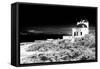 ¡Viva Mexico! B&W Collection - White House - Isla Mujeres-Philippe Hugonnard-Framed Stretched Canvas