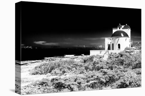 ¡Viva Mexico! B&W Collection - White House - Isla Mujeres-Philippe Hugonnard-Stretched Canvas