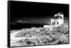 ¡Viva Mexico! B&W Collection - White House - Isla Mujeres-Philippe Hugonnard-Framed Stretched Canvas