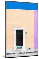 ¡Viva Mexico! Collection - 124 Street Campeche - Salmon & Pale Violet Wall-Philippe Hugonnard-Mounted Photographic Print