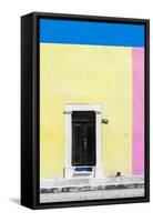 ¡Viva Mexico! Collection - 124 Street Campeche - Yellow & Pink Wall-Philippe Hugonnard-Framed Stretched Canvas