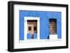 ¡Viva Mexico! Collection - 130 Street Campeche - Blue Wall-Philippe Hugonnard-Framed Photographic Print