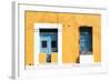 ¡Viva Mexico! Collection - 130 Street Campeche - Dark Yellow Wall-Philippe Hugonnard-Framed Photographic Print