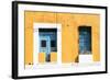 ¡Viva Mexico! Collection - 130 Street Campeche - Dark Yellow Wall-Philippe Hugonnard-Framed Photographic Print