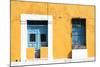 ¡Viva Mexico! Collection - 130 Street Campeche - Dark Yellow Wall-Philippe Hugonnard-Mounted Photographic Print