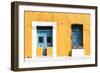 ¡Viva Mexico! Collection - 130 Street Campeche - Dark Yellow Wall-Philippe Hugonnard-Framed Photographic Print