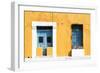 ¡Viva Mexico! Collection - 130 Street Campeche - Dark Yellow Wall-Philippe Hugonnard-Framed Photographic Print