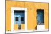¡Viva Mexico! Collection - 130 Street Campeche - Dark Yellow Wall-Philippe Hugonnard-Mounted Photographic Print