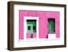 ¡Viva Mexico! Collection - 130 Street Campeche - Hot Pink Wall-Philippe Hugonnard-Framed Photographic Print
