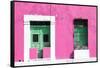 ¡Viva Mexico! Collection - 130 Street Campeche - Hot Pink Wall-Philippe Hugonnard-Framed Stretched Canvas