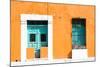 ¡Viva Mexico! Collection - 130 Street Campeche - Orange Wall-Philippe Hugonnard-Mounted Photographic Print