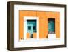 ¡Viva Mexico! Collection - 130 Street Campeche - Orange Wall-Philippe Hugonnard-Framed Photographic Print