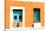 ¡Viva Mexico! Collection - 130 Street Campeche - Orange Wall-Philippe Hugonnard-Stretched Canvas