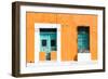 ¡Viva Mexico! Collection - 130 Street Campeche - Orange Wall-Philippe Hugonnard-Framed Photographic Print