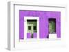 ¡Viva Mexico! Collection - 130 Street Campeche - Purple Wall-Philippe Hugonnard-Framed Photographic Print