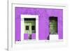 ¡Viva Mexico! Collection - 130 Street Campeche - Purple Wall-Philippe Hugonnard-Framed Photographic Print