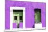 ¡Viva Mexico! Collection - 130 Street Campeche - Purple Wall-Philippe Hugonnard-Mounted Photographic Print