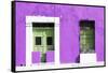 ¡Viva Mexico! Collection - 130 Street Campeche - Purple Wall-Philippe Hugonnard-Framed Stretched Canvas