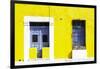 ¡Viva Mexico! Collection - 130 Street Campeche - Yellow Wall-Philippe Hugonnard-Framed Photographic Print