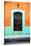 ¡Viva Mexico! Collection - 19e Door and Orange Wall-Philippe Hugonnard-Stretched Canvas