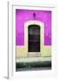 ¡Viva Mexico! Collection - 19e Door and Plum Wall-Philippe Hugonnard-Framed Photographic Print