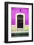 ¡Viva Mexico! Collection - 19e Door and Plum Wall-Philippe Hugonnard-Framed Photographic Print