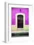 ¡Viva Mexico! Collection - 19e Door and Plum Wall-Philippe Hugonnard-Framed Photographic Print