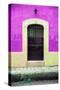 ¡Viva Mexico! Collection - 19e Door and Plum Wall-Philippe Hugonnard-Stretched Canvas