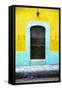 ?Viva Mexico! Collection - 19e Door and Yellow Wall-Philippe Hugonnard-Framed Stretched Canvas