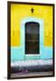 ?Viva Mexico! Collection - 19e Door and Yellow Wall-Philippe Hugonnard-Framed Photographic Print