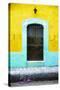 ?Viva Mexico! Collection - 19e Door and Yellow Wall-Philippe Hugonnard-Stretched Canvas