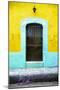 ?Viva Mexico! Collection - 19e Door and Yellow Wall-Philippe Hugonnard-Mounted Photographic Print