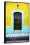 ?Viva Mexico! Collection - 19e Door and Yellow Wall-Philippe Hugonnard-Framed Stretched Canvas