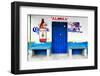 ¡Viva Mexico! Collection - "ALASKA" Blue Bar-Philippe Hugonnard-Framed Photographic Print