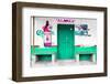 ¡Viva Mexico! Collection - "ALASKA" Coral Green Bar-Philippe Hugonnard-Framed Photographic Print