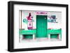 ¡Viva Mexico! Collection - "ALASKA" Coral Green Bar-Philippe Hugonnard-Framed Photographic Print