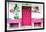 ¡Viva Mexico! Collection - "ALASKA" Deep Pink Bar-Philippe Hugonnard-Framed Photographic Print