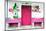 ¡Viva Mexico! Collection - "ALASKA" Deep Pink Bar-Philippe Hugonnard-Mounted Photographic Print